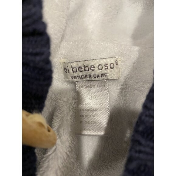 Colorful Striped Fleece Sherpa Lined Thick Knitted Sweater - Picture 4 of 4